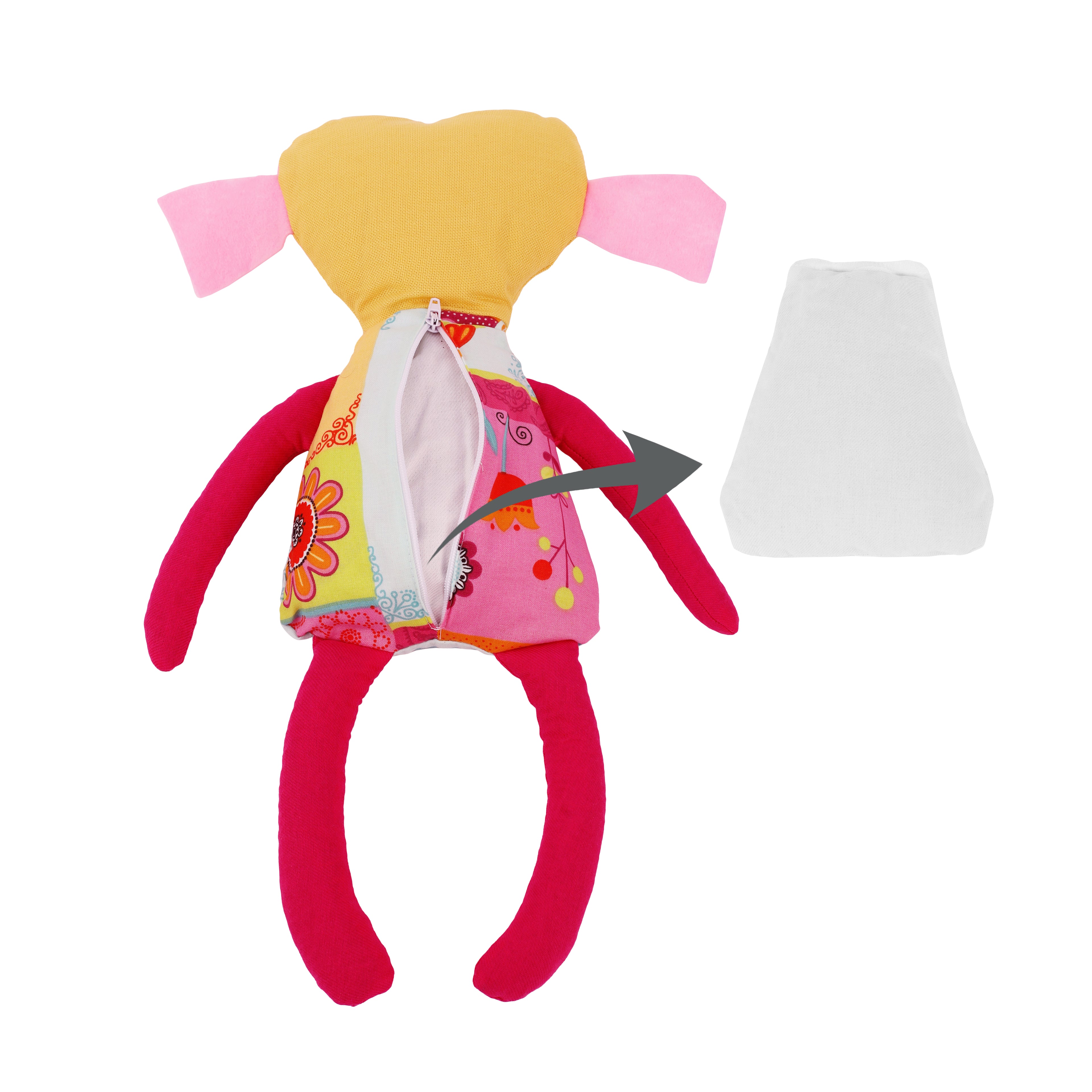 Värme- och kylgosedjur - Docka