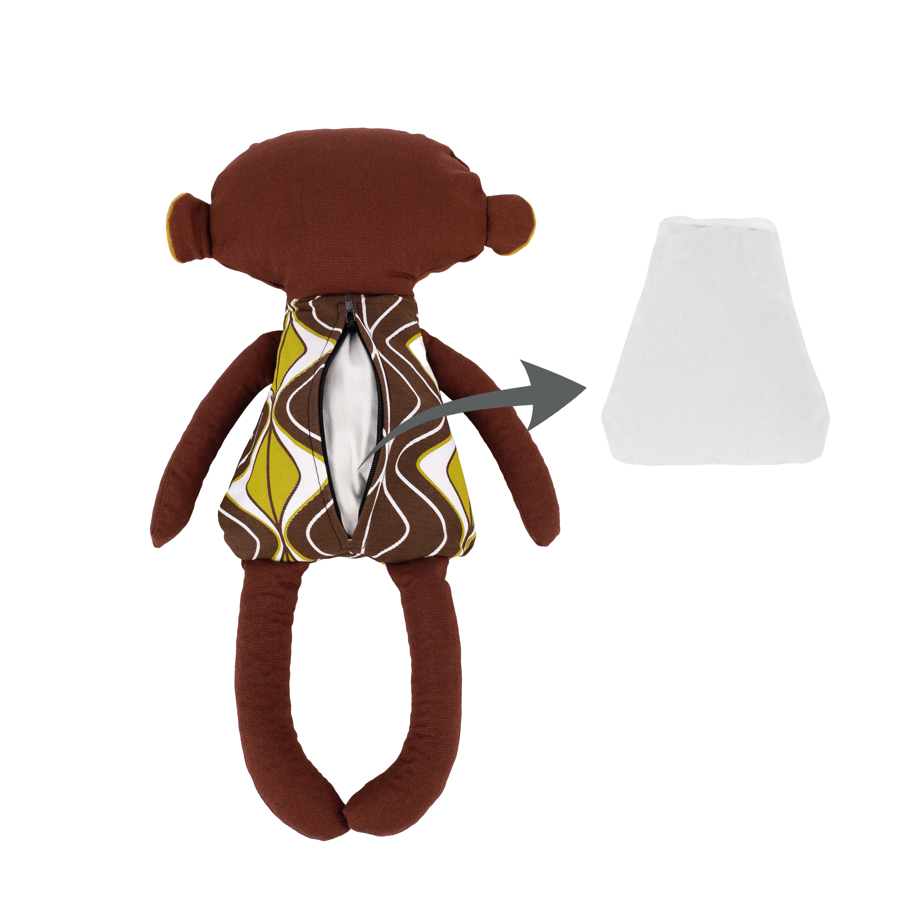 Värme- och kylgosedjur - Apa